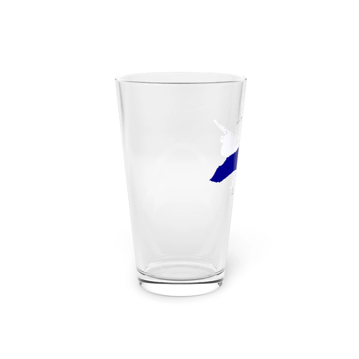 New  York  Lake  Ontario  16oz  Pint  Glass  front  position  view  from  left  16oz.webp
