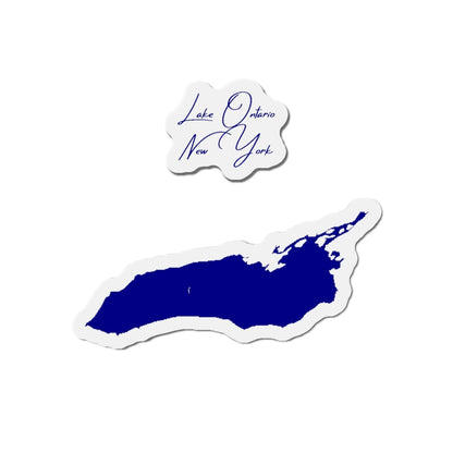 New  York  Lake  Ontario  Die  Cut  Magnet  front  position  view  from  front  4  x  4.webp