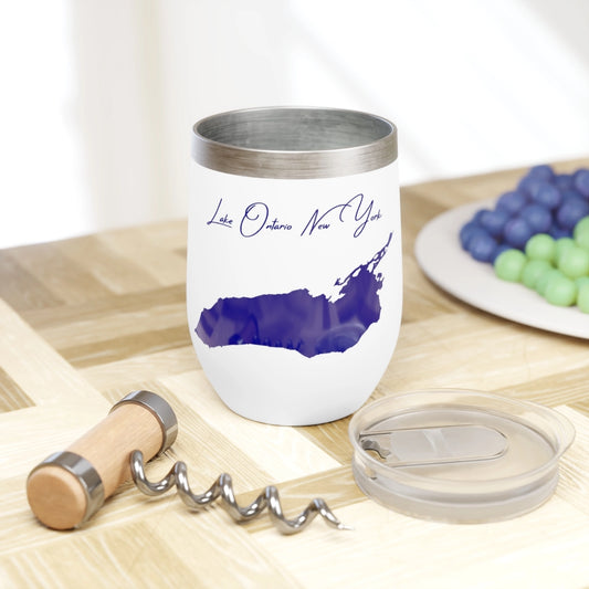 New  York  Lake  Ontario  Wine  Tumbler  other  position  view  from  context  white.webp