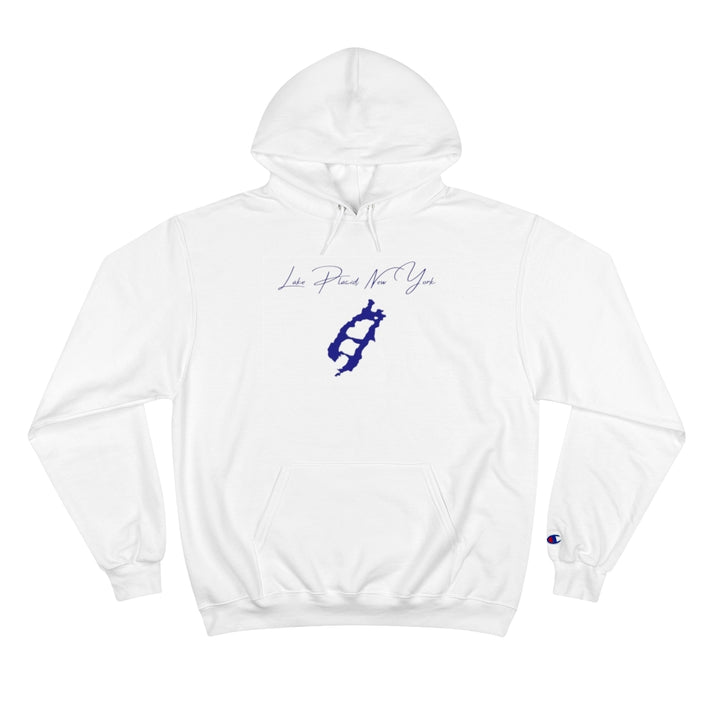 New  York  Lake  Placid  Hoodie  front  position  view  from  front  white.webp