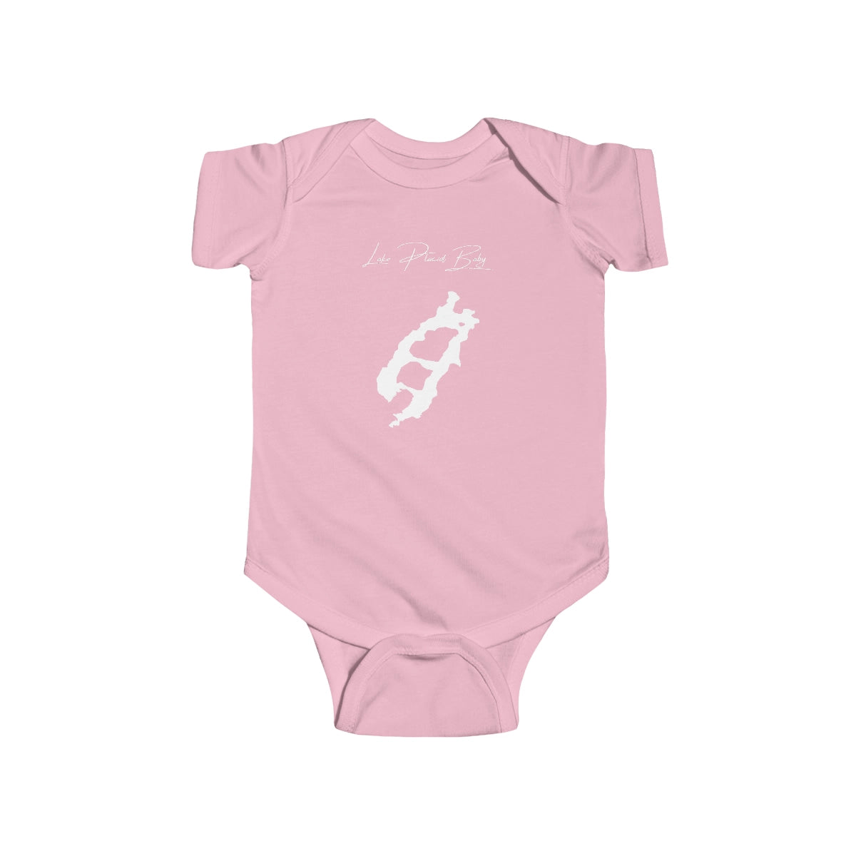 New  York  Lake  Placid  Onesie  front  position  view  from  front  pink.webp