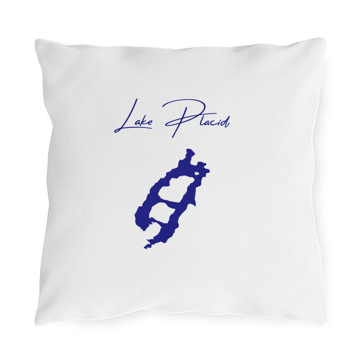 New  York  Lake  Placid  Outdoor  Pillow  front  position  view  from  front  16  x  16.webp