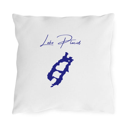 New  York  Lake  Placid  Outdoor  Pillow  front  position  view  from  front  16  x  16.webp