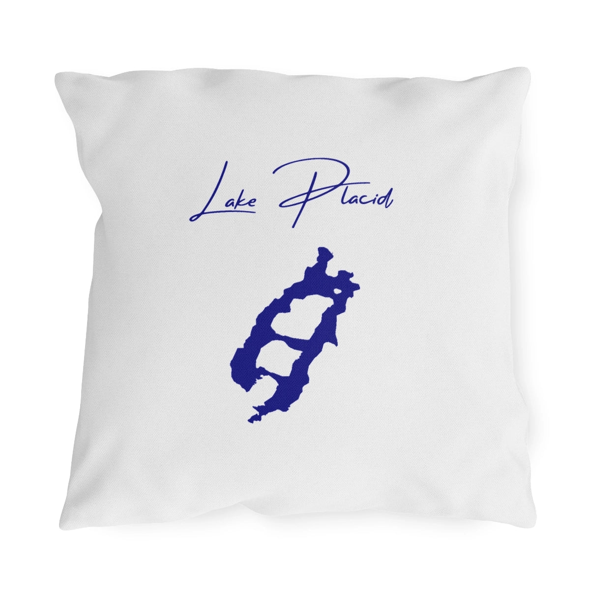 New  York  Lake  Placid  Outdoor  Pillow  front  position  view  from  front  18  x  18.webp