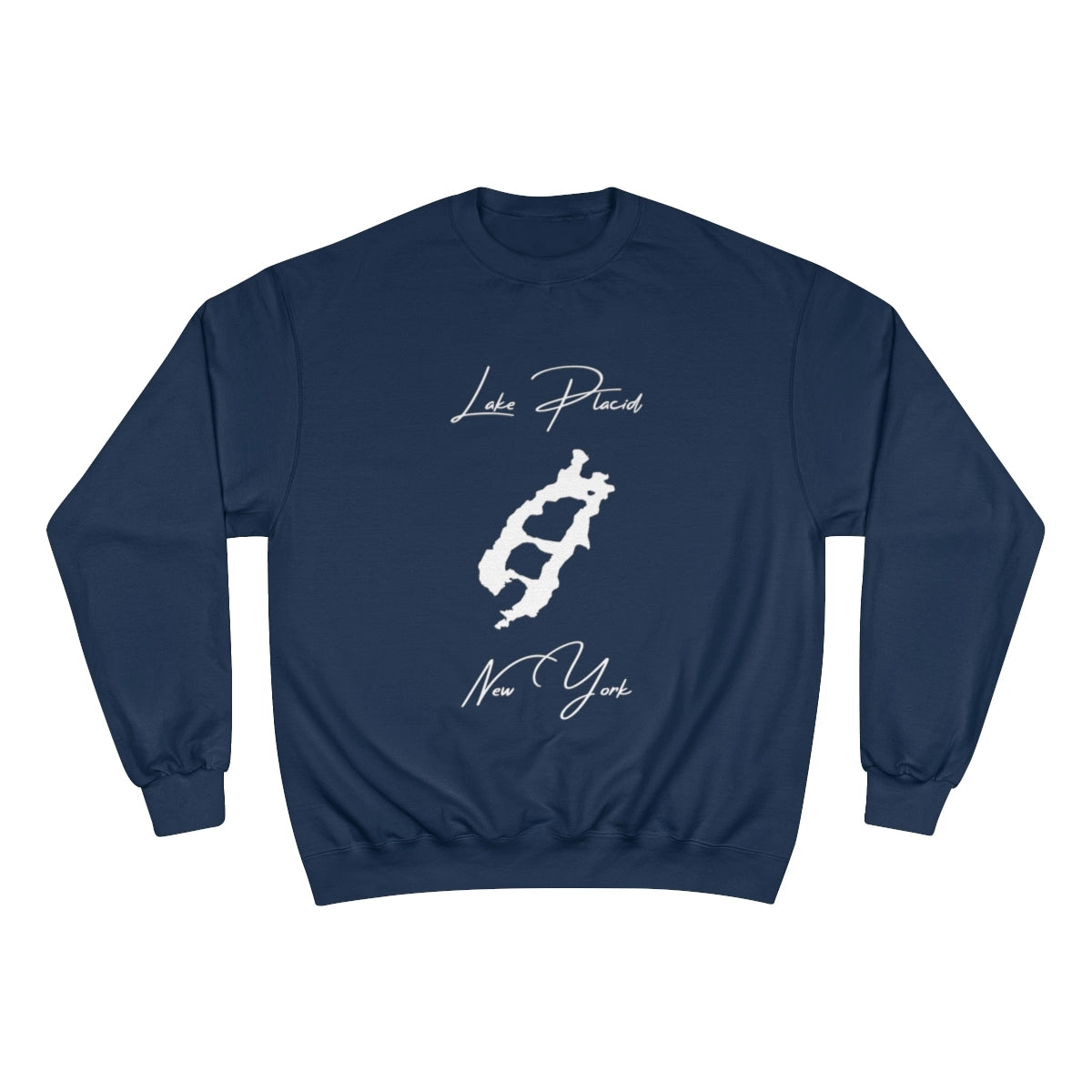New  York  Lake  Placid  Sweatshirt  front  position  view  from  front  navy.webp