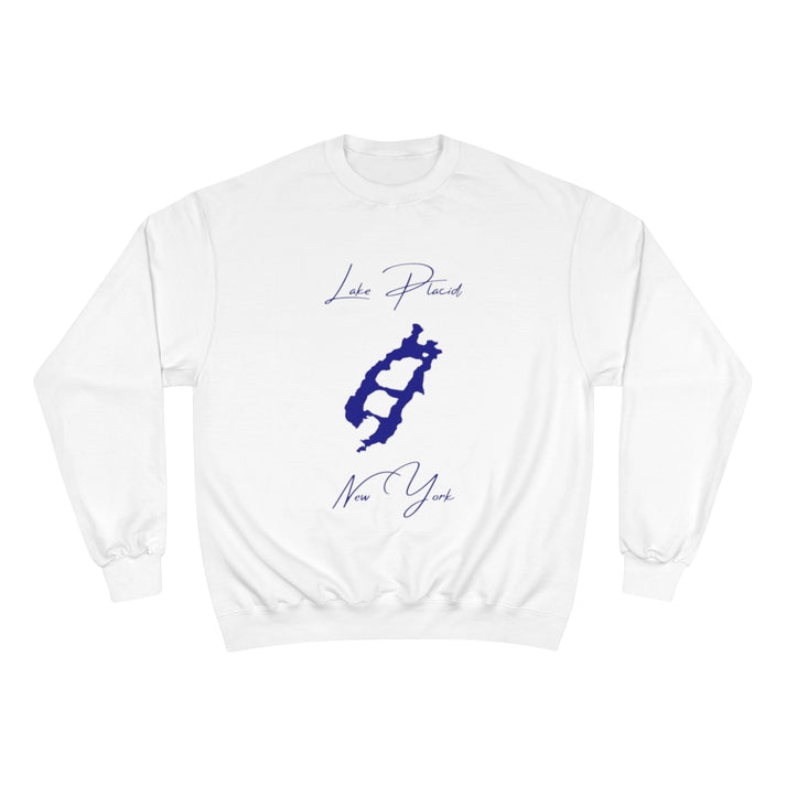 New  York  Lake  Placid  Sweatshirt  front  position  view  from  front  white.webp