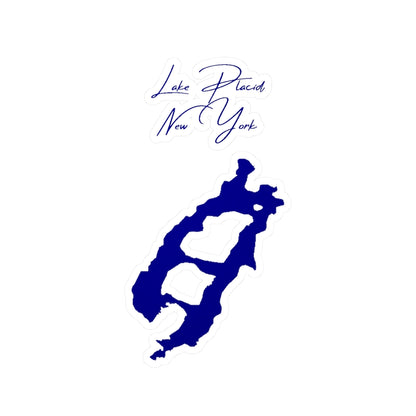 New  York  Lake  Placid  Vinyl  Decal  other  position  view  from  front  4  x  6.webp