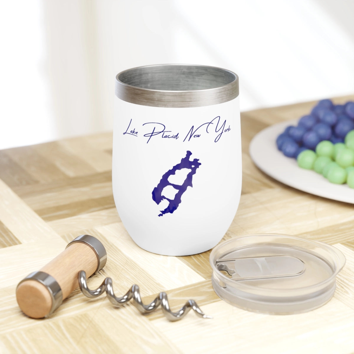 New  York  Lake  Placid  Wine  Tumbler  other  position  view  from  context  white.webp