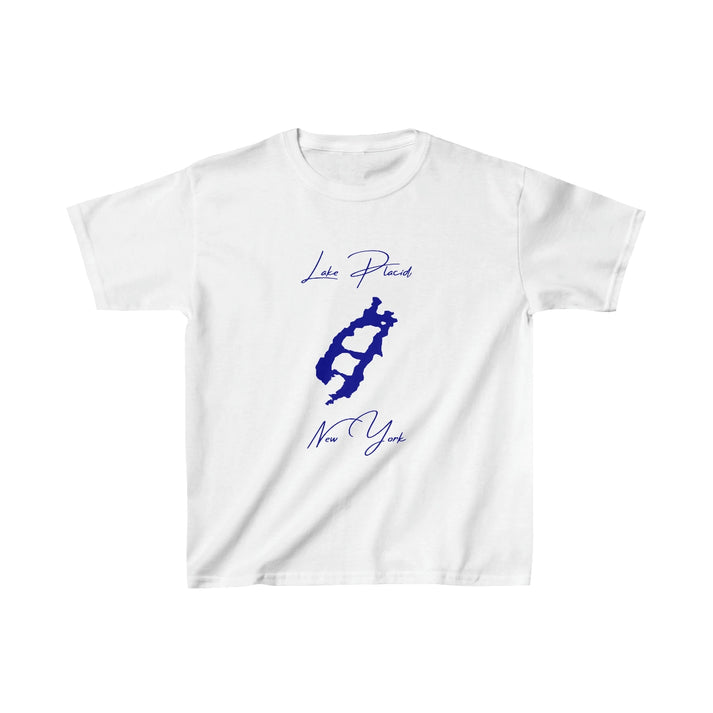 New  York  Lake  Placid  Youth  T-shirt  front  position  view  from  front  white.webp