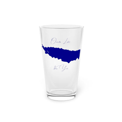 New  York  Oneida  Lake  16oz  Pint  Glass  front  position  view  from  front  16oz.webp