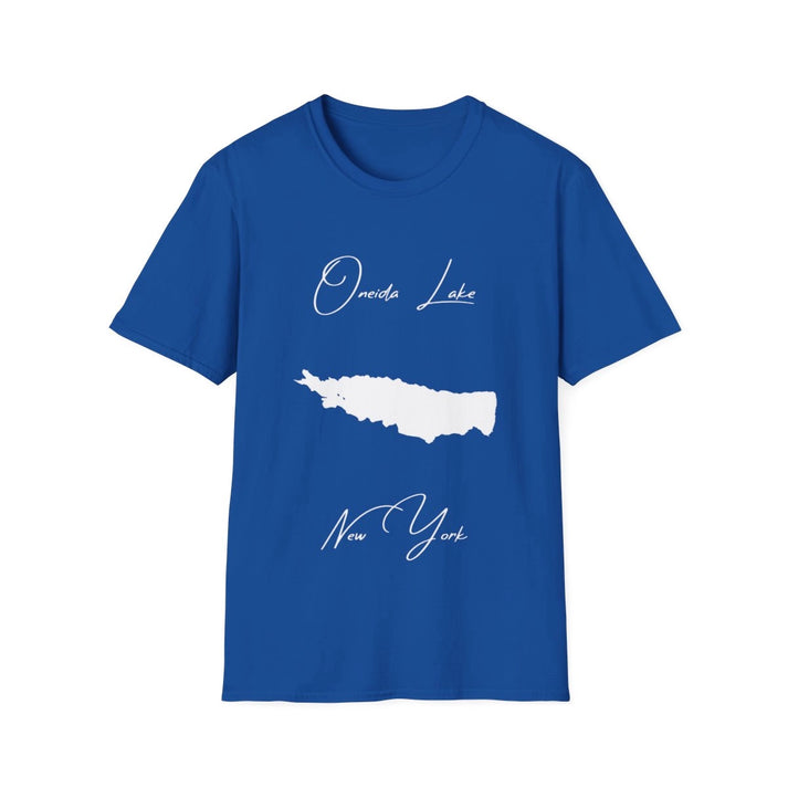New  York  Oneida  Lake  T-shirt  front  position  view  from  front  royal.webp