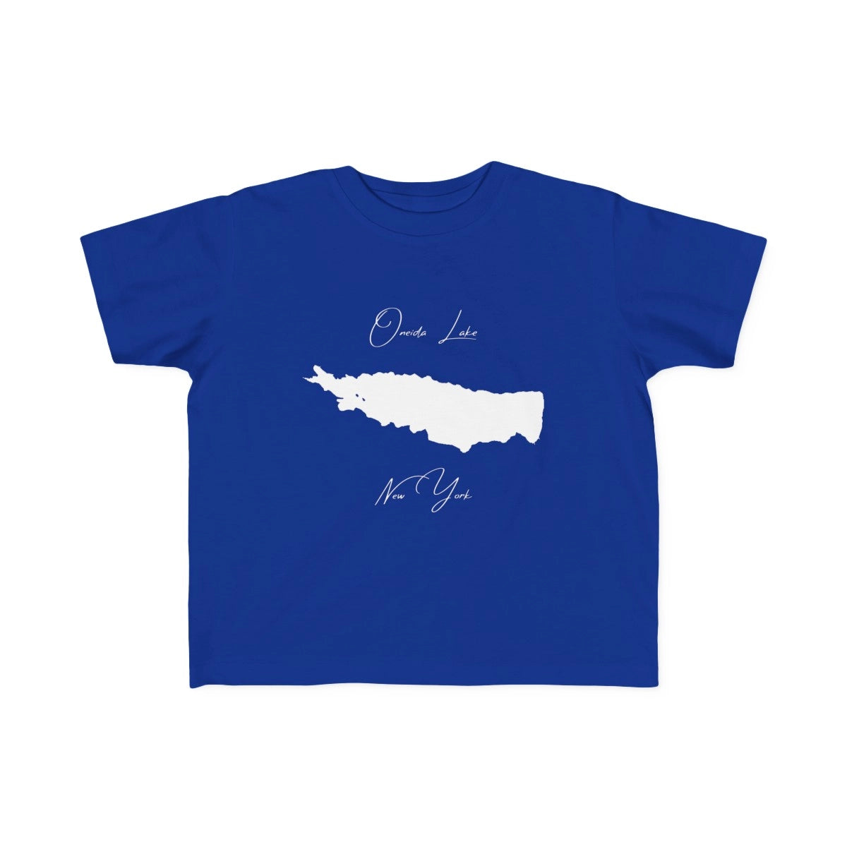 New  York  Oneida  Lake  Toddler  T-shirt  front  position  view  from  front  royal.webp