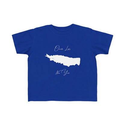 New  York  Oneida  Lake  Toddler  T-shirt  front  position  view  from  front  royal.webp