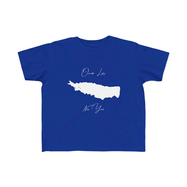 New  York  Oneida  Lake  Toddler  T-shirt  front  position  view  from  front  royal.webp