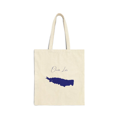 New  York  Oneida  Lake  Tote  Bag  front  position  view  from  front  15  x  16.webp