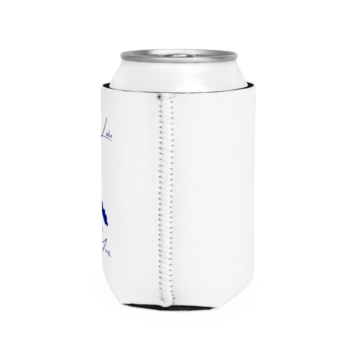 New  York  Otisco  Lake  Can  Koozie  all  position  view  from  right  white.webp