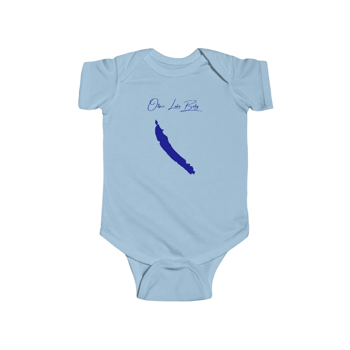 New  York  Otisco  Lake  Onesie  front  position  view  from  front  light  blue.webp