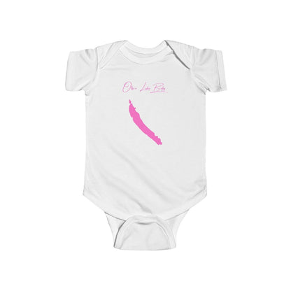 New  York  Otisco  Lake  Onesie  front  position  view  from  front  white.webp