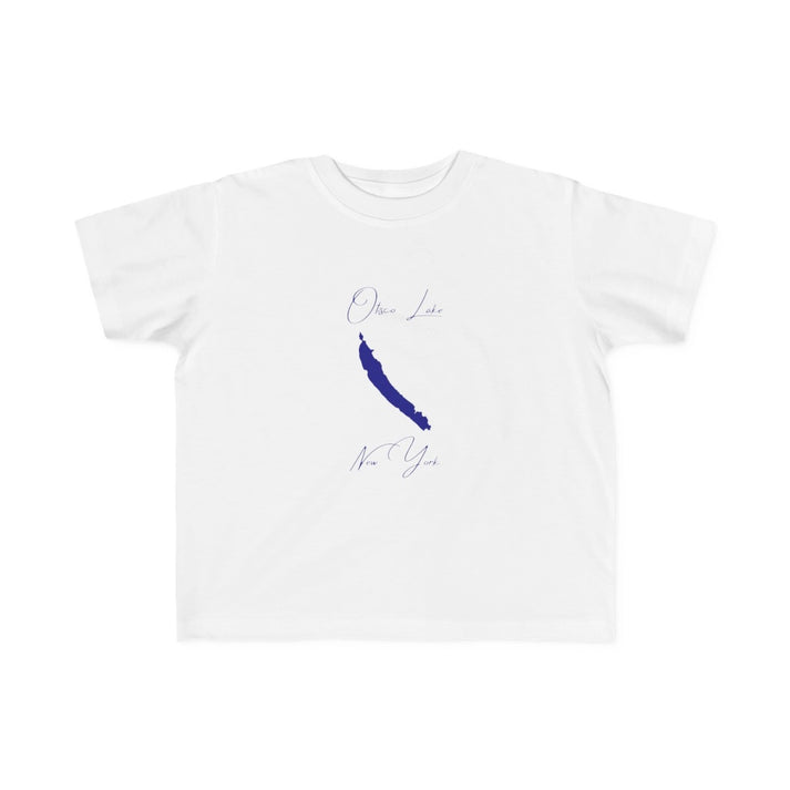 New  York  Otisco  Lake  Toddler  T-shirt  front  position  view  from  front  white.webp