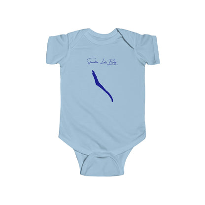 New  York  Skaneateles  Lake  Onesie  front  position  view  from  front  light  blue.webp