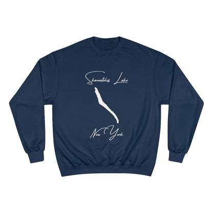 New  York  Skaneateles  Lake  Sweatshirt  front  position  view  from  front  navy.webp
