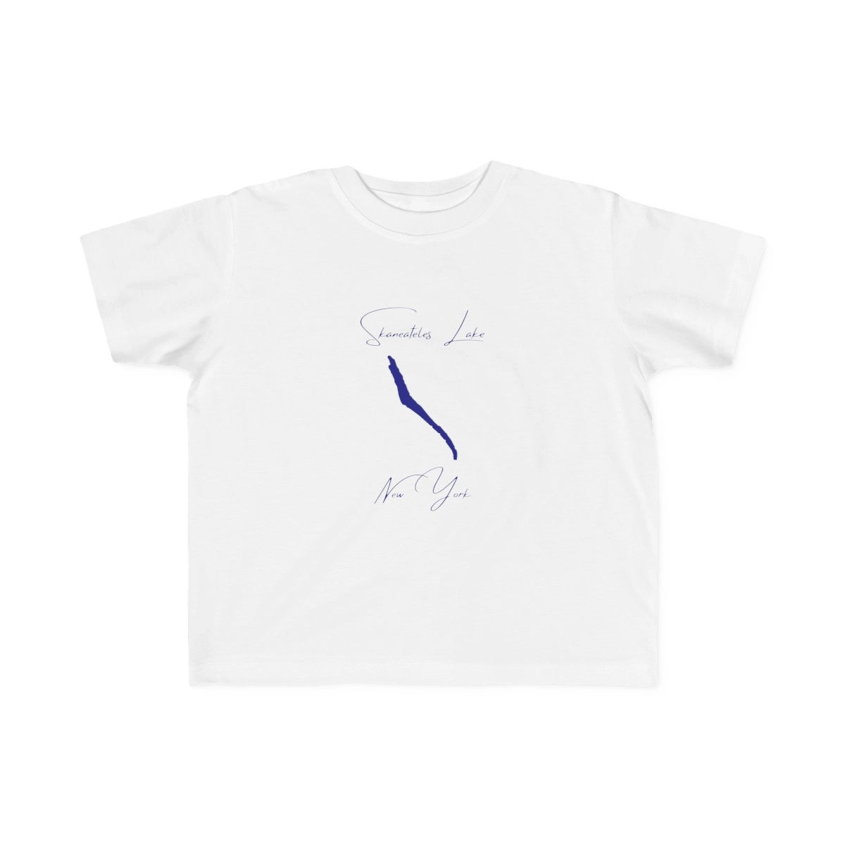 New  York  Skaneateles  Lake  Toddler  T-shirt  front  position  view  from  front  white.webp