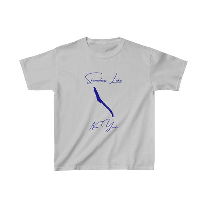 New  York  Skaneateles  Lake  Youth  T-shirt  front  position  view  from  front  sport  grey.webp