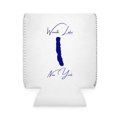 New  York  Waneta  Lake  Can  Koozie  front  position  view  from  front-1  white.webp