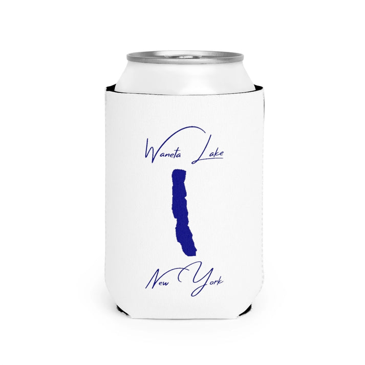 New  York  Waneta  Lake  Can  Koozie  front  position  view  from  front-2  white.webp