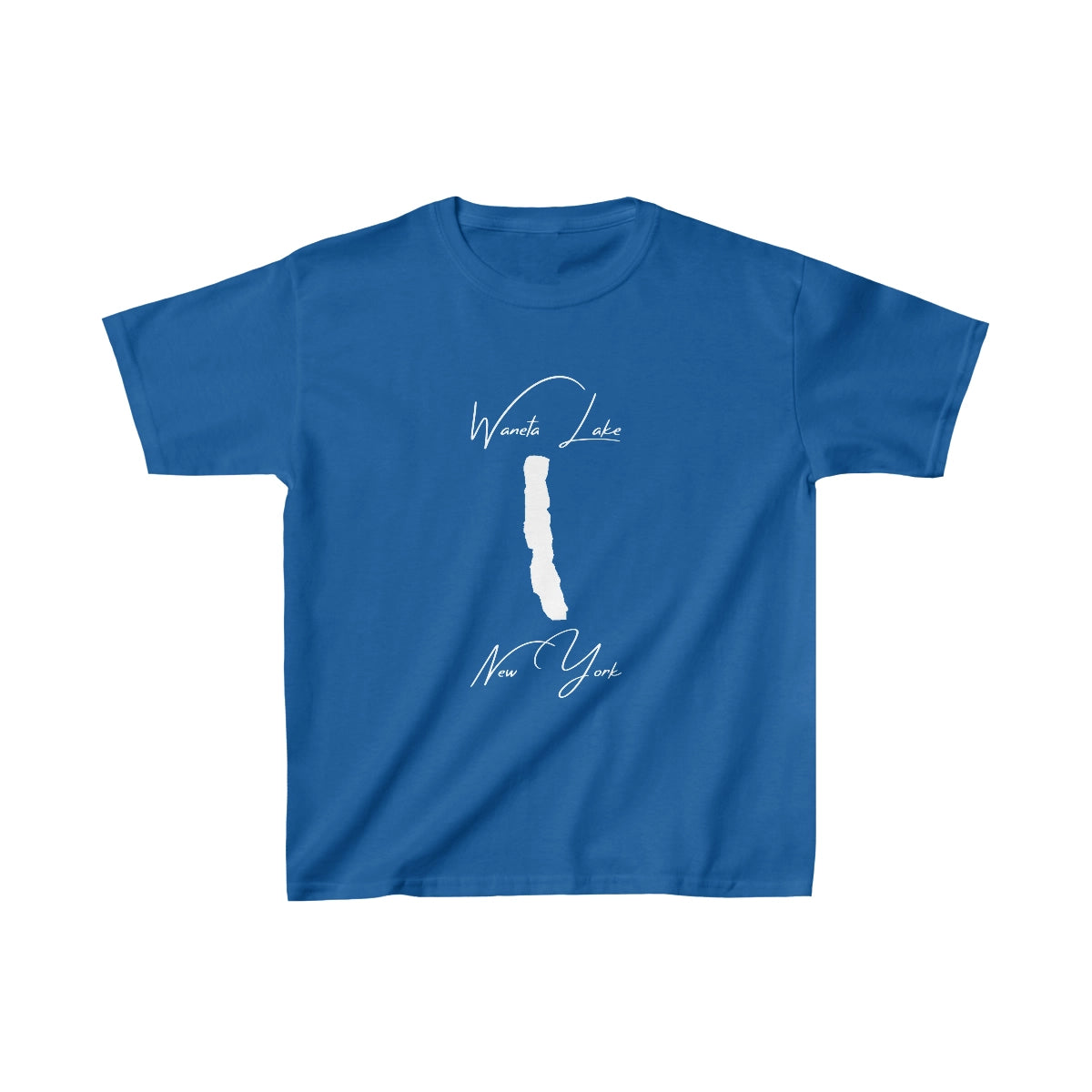 New  York  Waneta  Lake  Youth  T-shirt  front  position  view  from  front  royal.webp