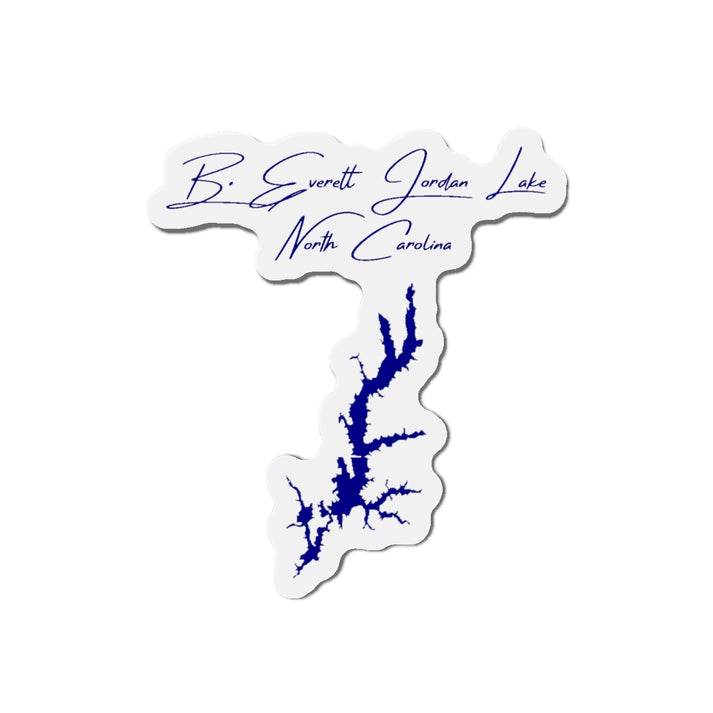 North  Carolina  B.  Everett  Jordan  Lake  Die  Cut  Magnet  front  position  view  from  front  4  x  4.webp