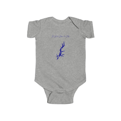 North  Carolina  B.  Everett  Jordan  Lake  Onesie  front  position  view  from  front  heather.webp