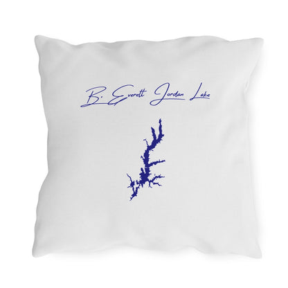 North  Carolina  B.  Everett  Jordan  Lake  Outdoor  Pillow  back  position  view  from  back  18  x  18.webp