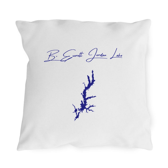 North  Carolina  B.  Everett  Jordan  Lake  Outdoor  Pillow  front  position  view  from  front  18  x  18.webp