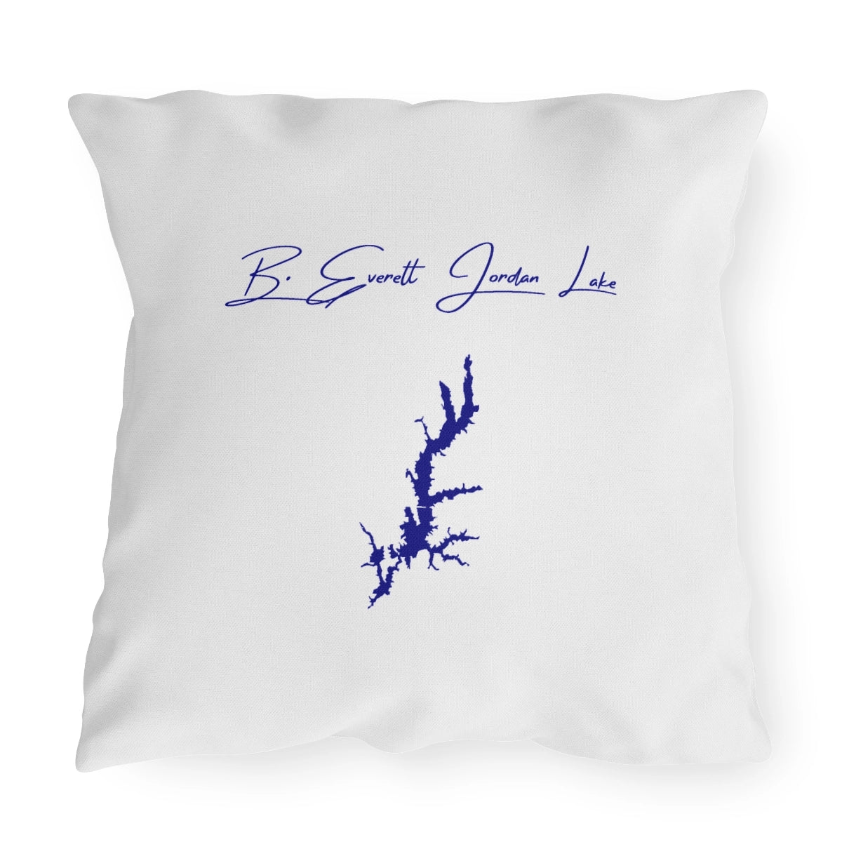North  Carolina  B.  Everett  Jordan  Lake  Outdoor  Pillow  front  position  view  from  front  20  x  20.webp