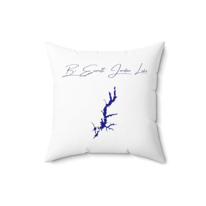 North  Carolina  B.  Everett  Jordan  Lake  Pillow  front  position  view  from  back  16  x  16.webp