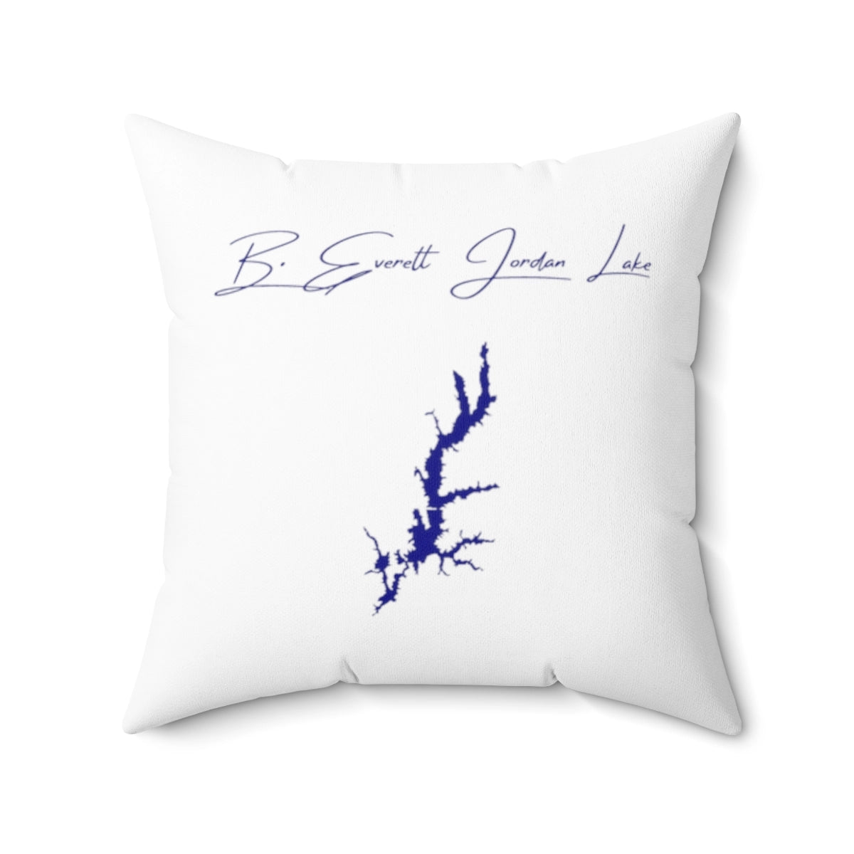 North  Carolina  B.  Everett  Jordan  Lake  Pillow  front  position  view  from  back  20  x  20.webp