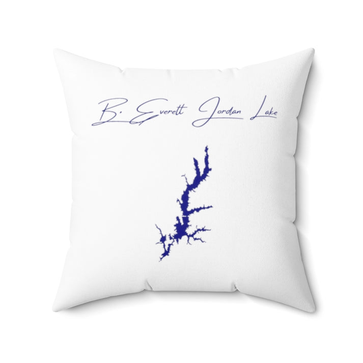 North  Carolina  B.  Everett  Jordan  Lake  Pillow  front  position  view  from  front  20  x  20.webp