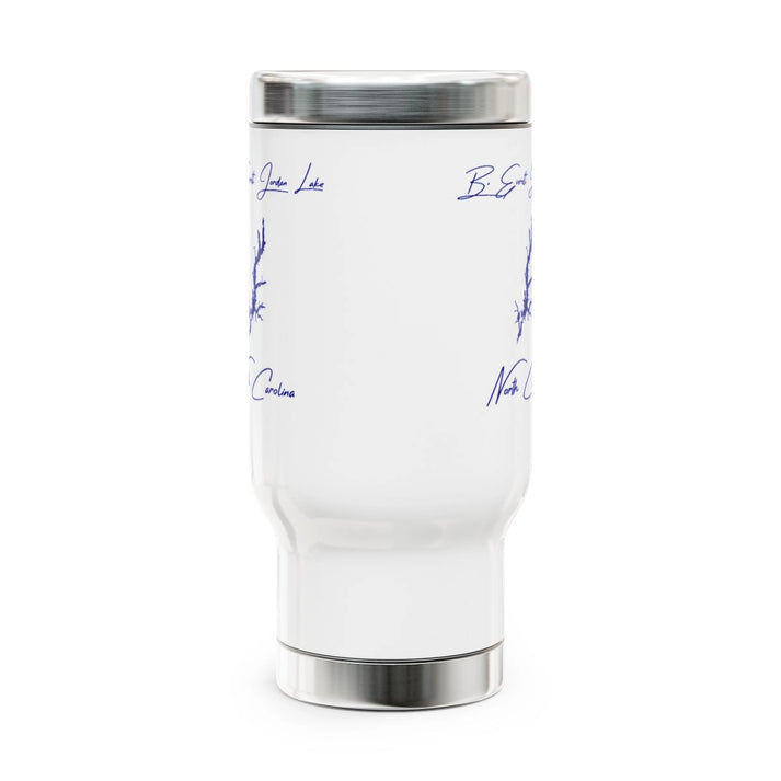 North  Carolina  B.  Everett  Jordan  Lake  Travel  Mug  other  position  view  from  front  14oz.webp
