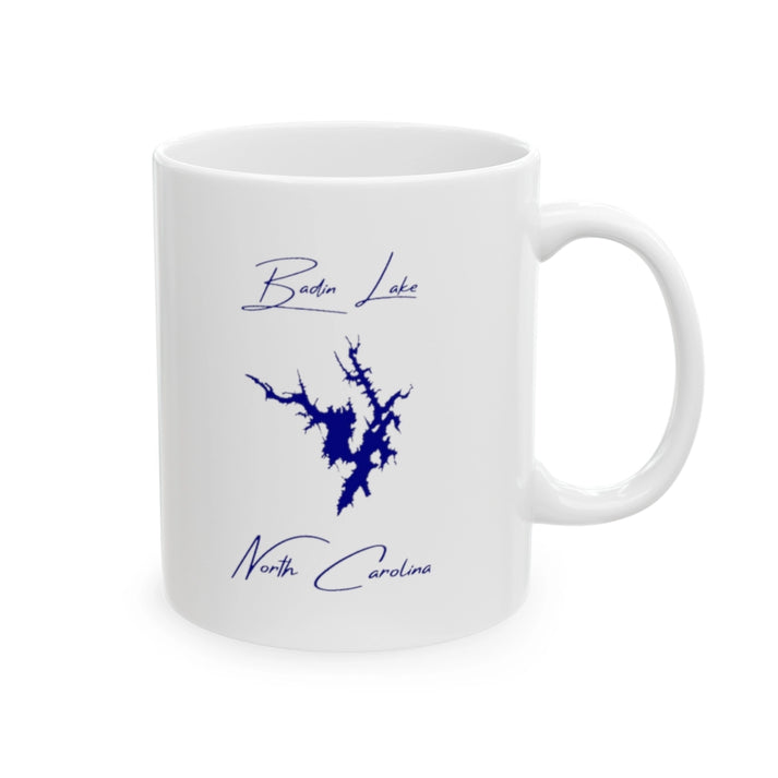 North  Carolina  Badin  Lake  Ceramic  Mug  other  position  view  from  right  11oz.webp