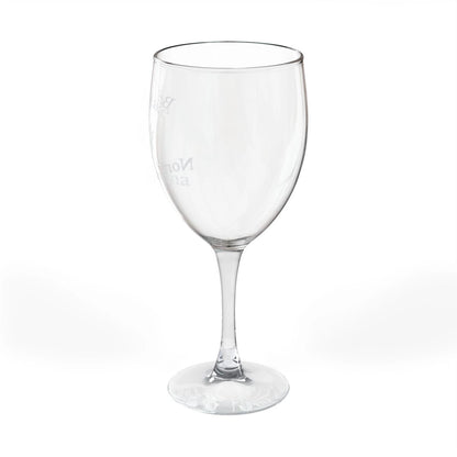 North  Carolina  Badin  Lake  Engraved  Wine  Glass  other  position  view  from  left  10.5oz.webp