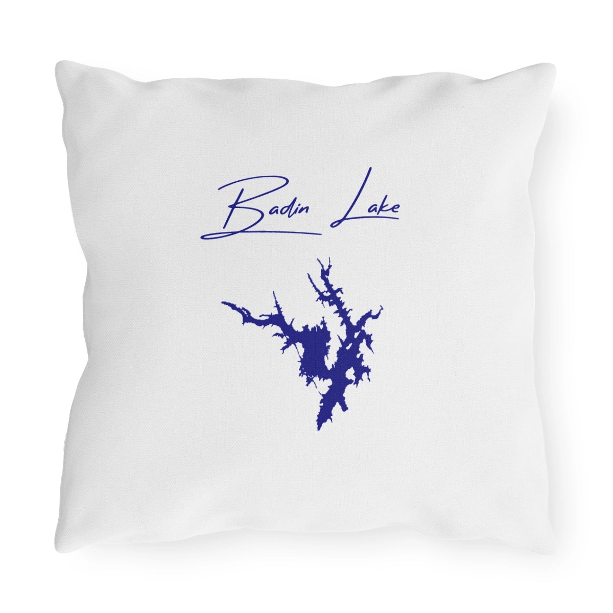 North  Carolina  Badin  Lake  Outdoor  Pillow  back  position  view  from  back  16  x  16.webp