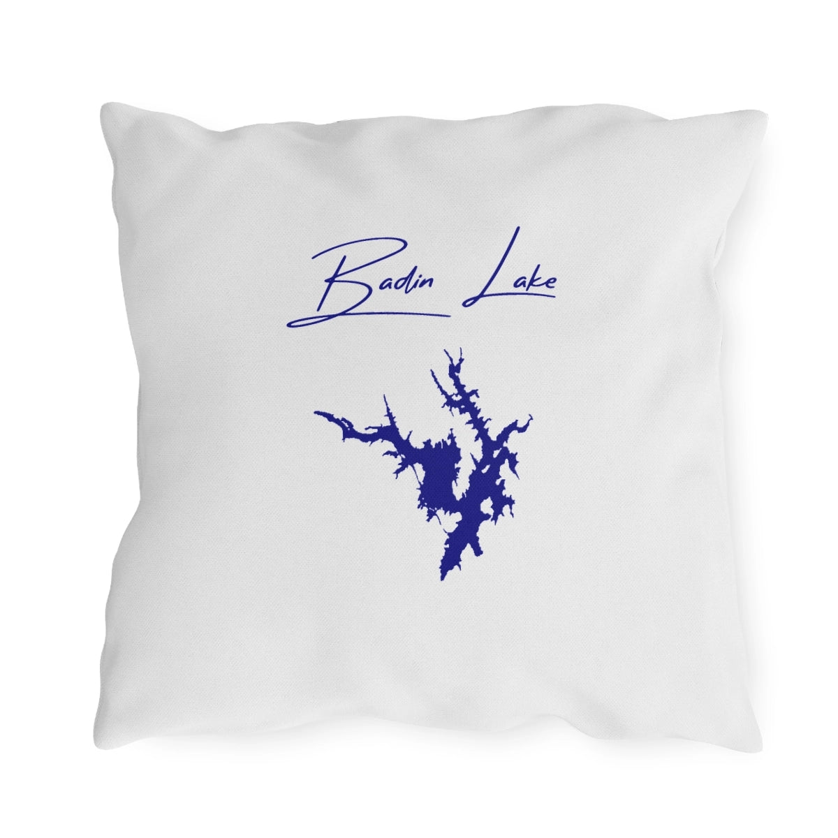 North  Carolina  Badin  Lake  Outdoor  Pillow  back  position  view  from  back  18  x  18.webp