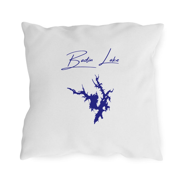 North  Carolina  Badin  Lake  Outdoor  Pillow  back  position  view  from  back  18  x  18.webp