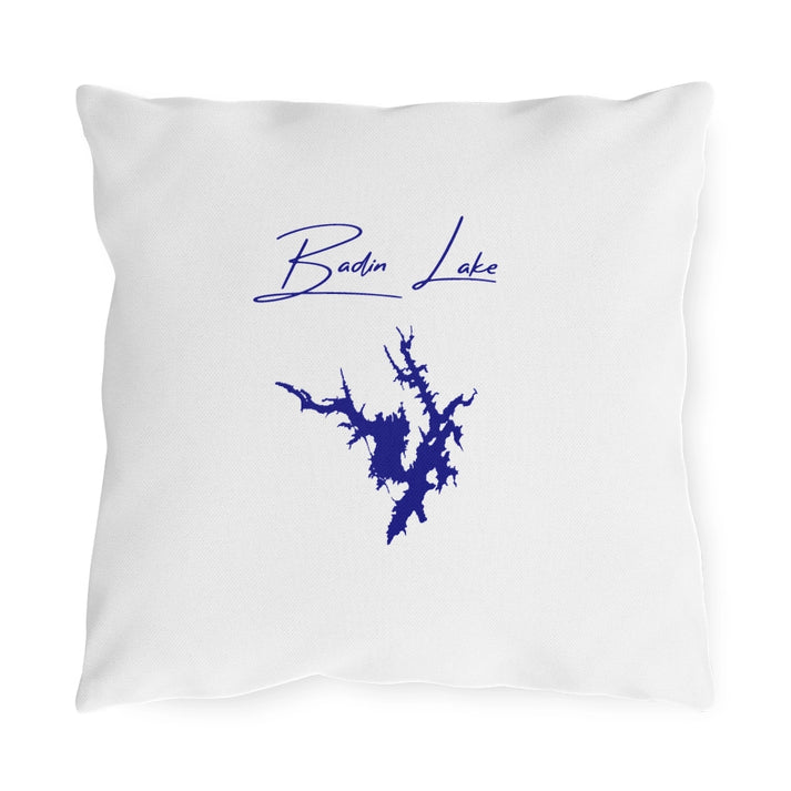 North  Carolina  Badin  Lake  Outdoor  Pillow  front  position  view  from  front  16  x  16.webp