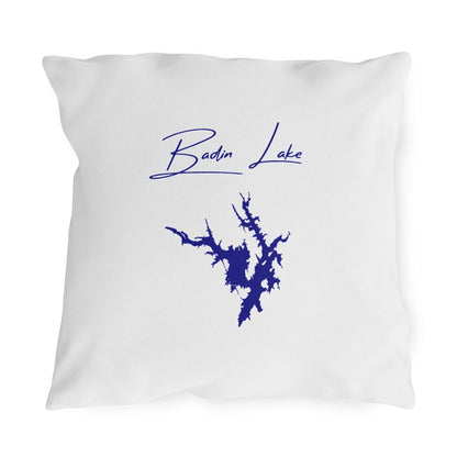 North  Carolina  Badin  Lake  Outdoor  Pillow  front  position  view  from  front  18  x  18.webp