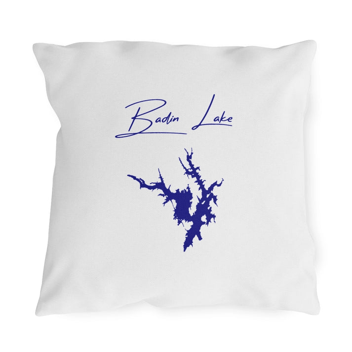 North  Carolina  Badin  Lake  Outdoor  Pillow  front  position  view  from  front  18  x  18.webp