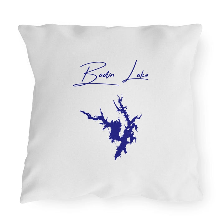 North  Carolina  Badin  Lake  Outdoor  Pillow  front  position  view  from  front  20  x  20.webp