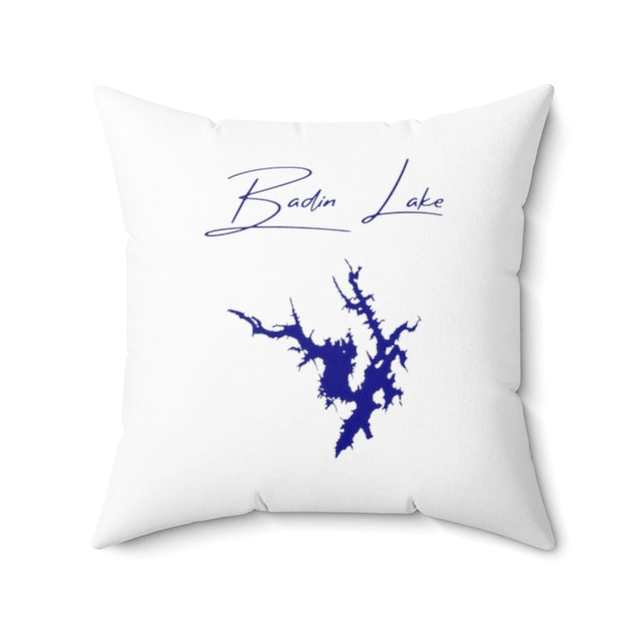North  Carolina  Badin  Lake  Pillow  front  position  view  from  front  20  x  20.webp