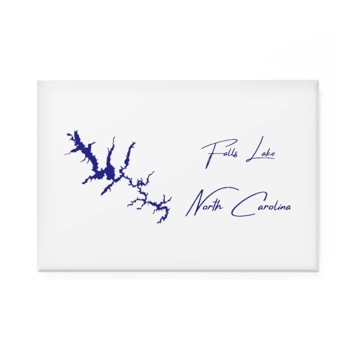 North  Carolina  Falls  Lake  Magnet  front  position  view  from  front  2  x  3.webp